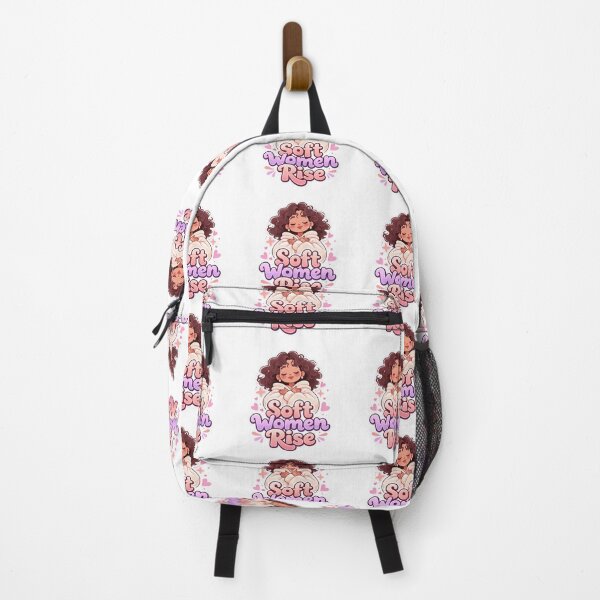 Item preview, Soft Women Rise Feminine Empowerment Cartoon Graffiti designed and sold by auraRM studio.