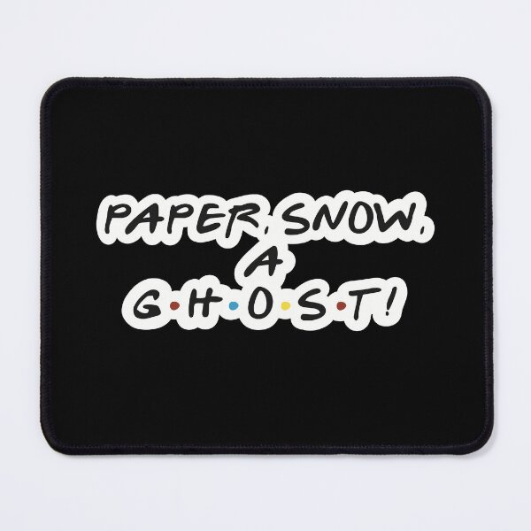 Item preview, Paper, snow, a ghost! designed and sold by Friendzee.