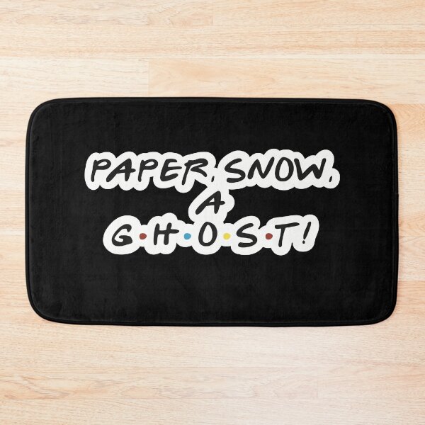 Item preview, Paper, snow, a ghost! designed and sold by Friendzee.