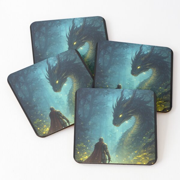 Item preview, The Knight and Dragon designed and sold by Rmuhi.