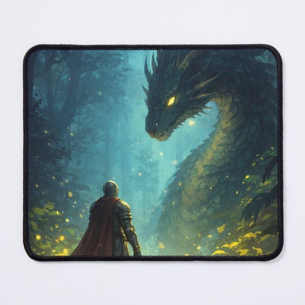 Item preview, The Knight and Dragon designed and sold by Rmuhi.