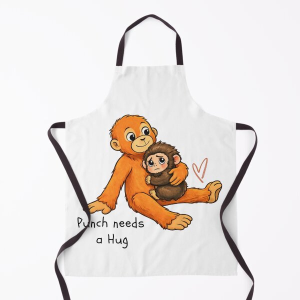 Item preview, Punch Needs a Hug – Viral Baby Monkey Tee | Cute Punch-kun Gift | Emotional Support Plushie designed and sold by MiniCooper27.