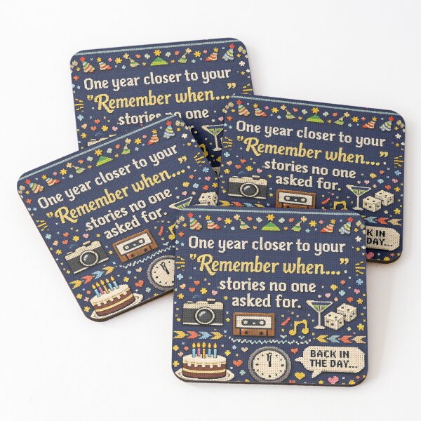 Item preview, Funny saying for old stories for a birthday designed and sold by Mauswohn.
