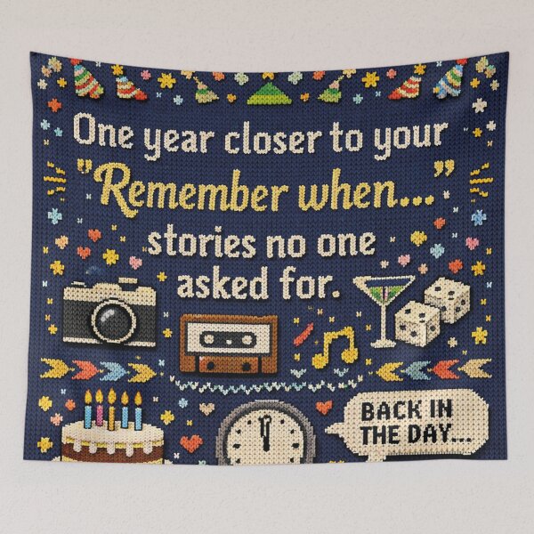 Item preview, Funny saying for old stories for a birthday designed and sold by Mauswohn.