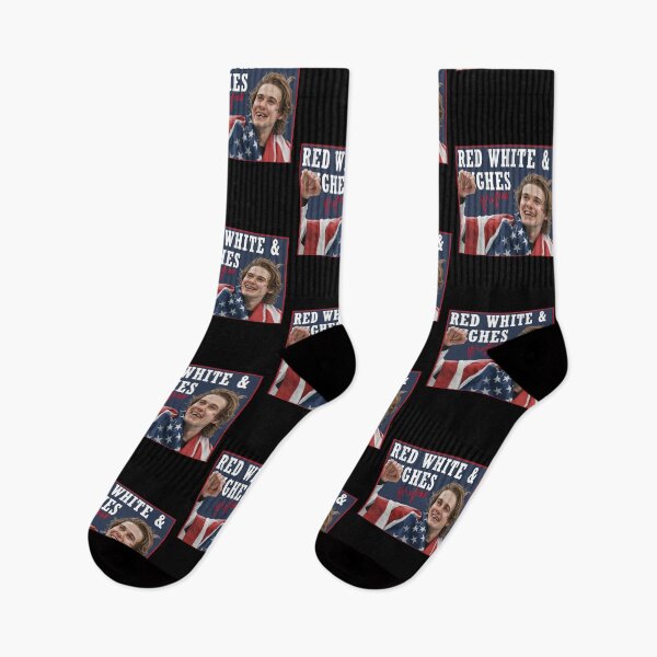 Item preview, Jack Hughes USA Hockey Golden Goal 2026 Red, White & Hughes designed and sold by ClarenceGarza.