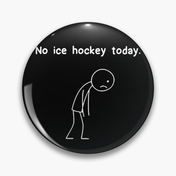 Item preview, Funny Stickman No Ice Hockey Today Stick Figure Boys Girls Kids designed and sold by rafaeltto.