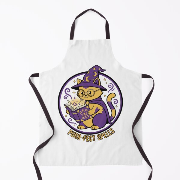 Item preview, Wizard Cat Reading Purr-fect Spells designed and sold by Zenx36.