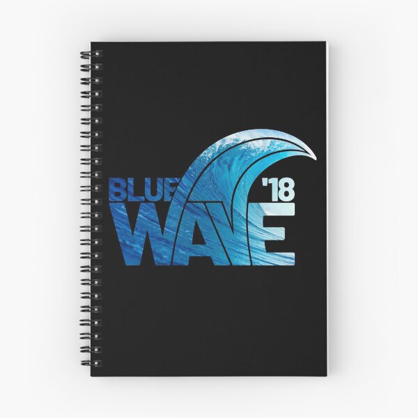 Item preview, Blue Wave Resistance Political Tshirt vote progressives 2018 designed and sold by peter2art.