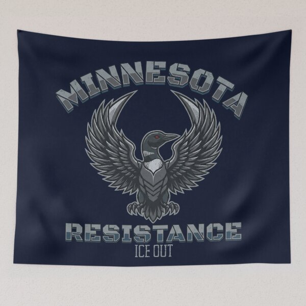 Item preview, Minnesota Resistance Rebel Loon Illustration designed and sold by Lio-lio.