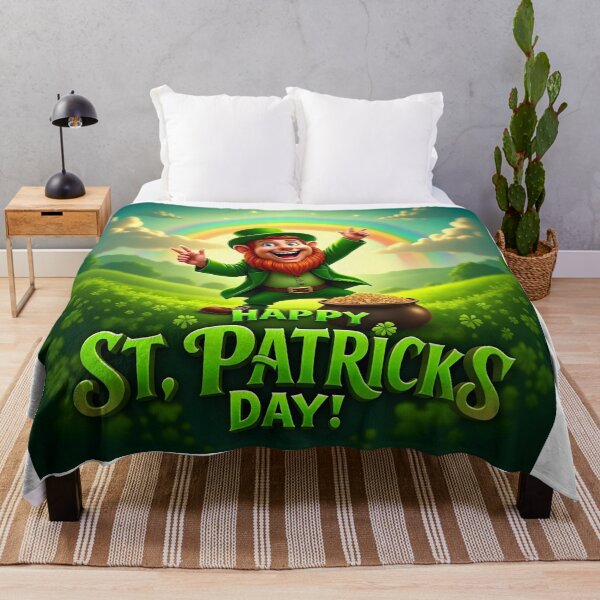 Item preview, Lucky Leprechaun Rainbow Pot of Gold designed and sold by rahuljyn.