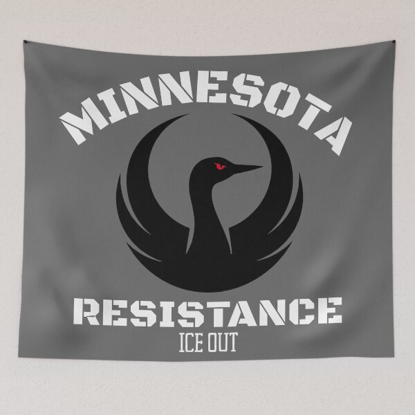 Item preview, Minnesota Rebel Loon – Ice Out Resistance designed and sold by Lio-lio.