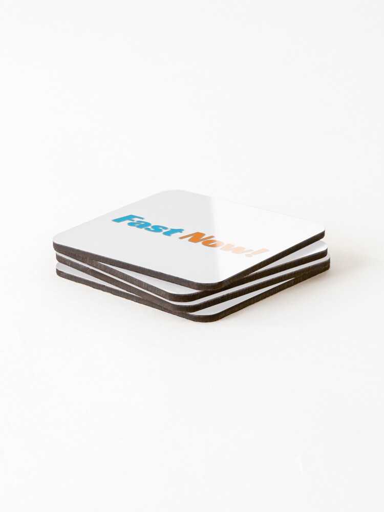 Thumbnail 4 of 5, Coasters (Set of 4), Get Fast designed and sold by WebRocker98.