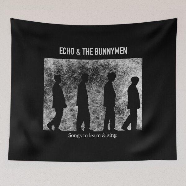 Item preview, Echo And The Bunnymen Abbey Road Silhouette designed and sold by RamenStop.