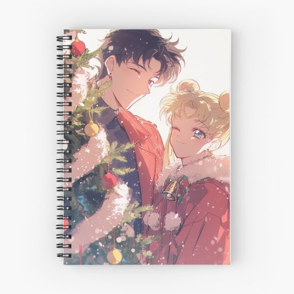 Item preview, Usagi and Seiya Christmas designed and sold by Solace Sparkles.