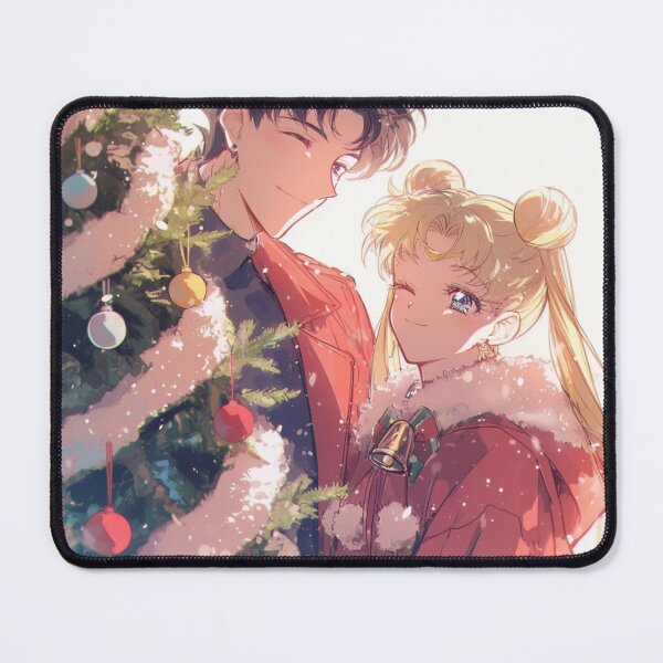 Item preview, Usagi and Seiya Christmas designed and sold by Solace Sparkles.
