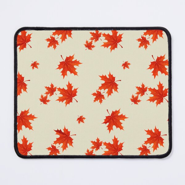 Item preview, Falling Autumn Maple Leaves Pattern designed and sold by risingrocket.