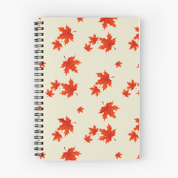 Item preview, Falling Autumn Maple Leaves Pattern designed and sold by risingrocket.
