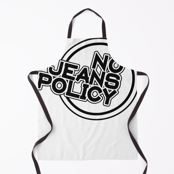 Item preview, No Jeans Policy designed and sold by pommillkk.