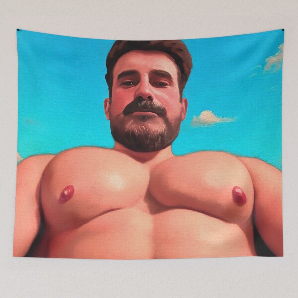 Item preview, Daddy's pecs IV designed and sold by Hunkyismything.