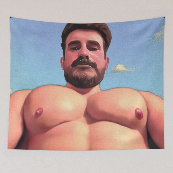 Item preview, Daddy's pecs II designed and sold by Hunkyismything.