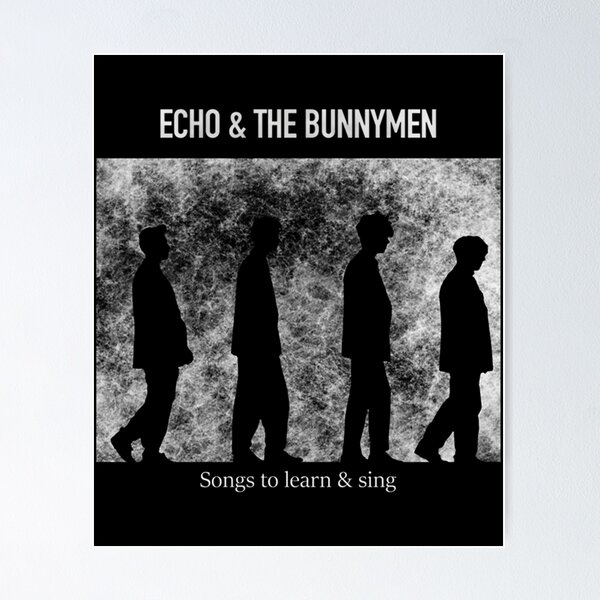 Item preview,  Echo And The Bunnymen Abbey Road Silhouette designed and sold by peacebytin.