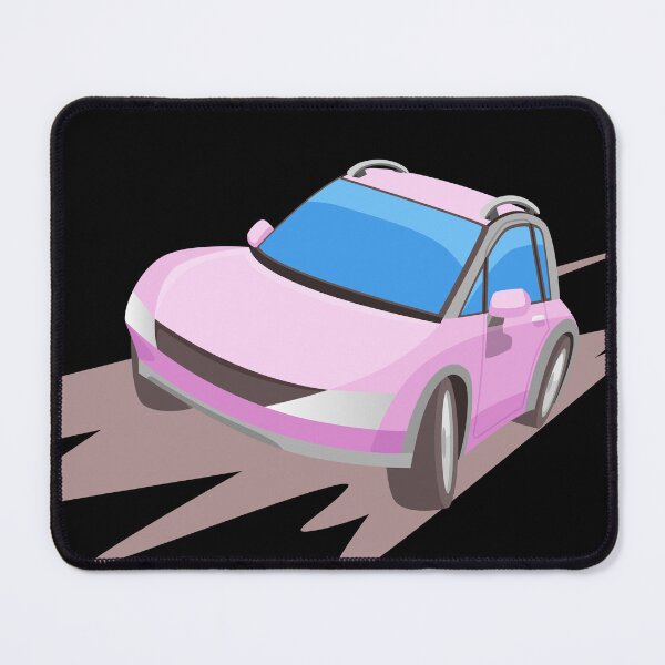 Item preview, Pink Retro-Modern Compact Car Illustration designed and sold by Preat Landscape Vector.