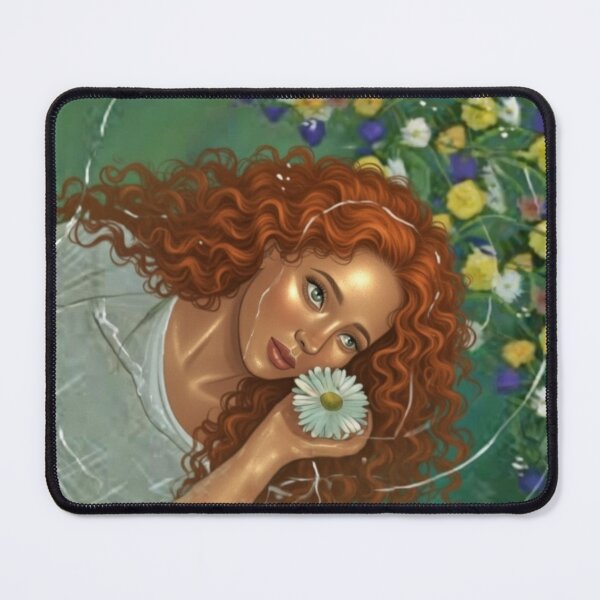 Item preview, Rescued From the Watery Fate Floral T-Shirt | Ethereal Angel in Flowers designed and sold by MiniCooper27.