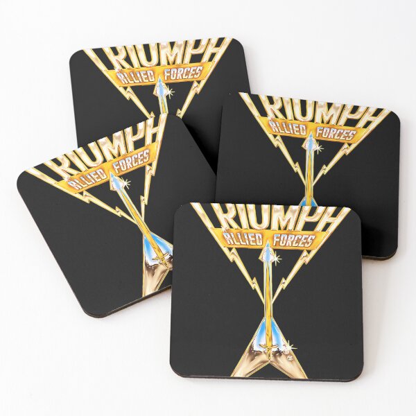 Item preview, Triumph  Allied Forces Golden Rock Emblem designed and sold by peacebytin.