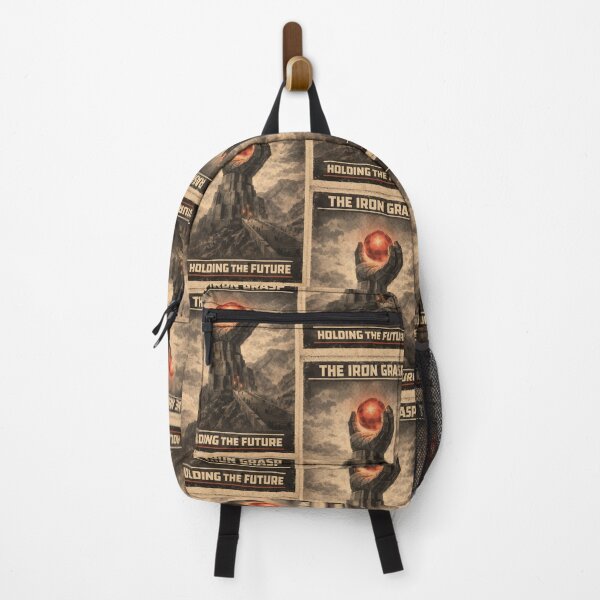 Item preview, Brutalist Monumental Hand Holding Red Sphere designed and sold by Atlas Poster Co..