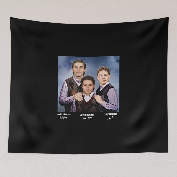 Item preview, Jack Hughes Luke Hughes Quinn Hughes USA Hockey Step Bros designed and sold by ClarenceGarza.