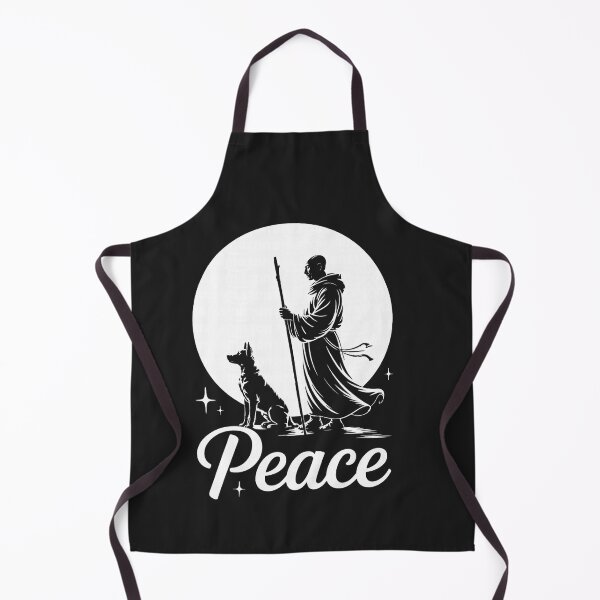 Item preview, Fun Walk for Peace Calm Monks with Dog Meditation Dogs Lover  designed and sold by CriseldaBruning.
