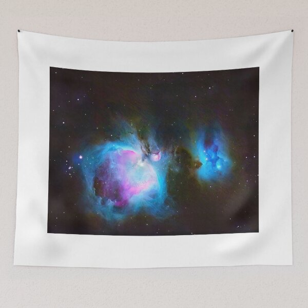Item preview, Orion Nebula and the Running Man Nebula designed and sold by David  Hibberd.