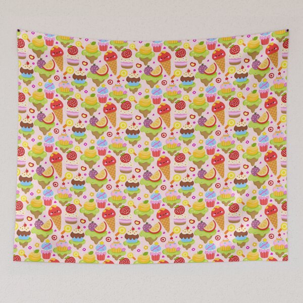 Item preview, Floating Dessert Islands Seamless  designed and sold by KJackArtwork.