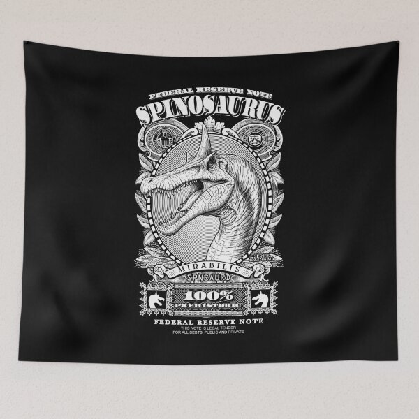 Item preview, Spinosaurus Mirabilis Funny Banknote Dinosaur Paleontology designed and sold by GrandeDuc.