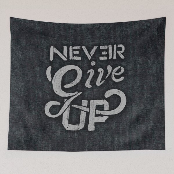Item preview, Never Give Up designed and sold by ridzamh.