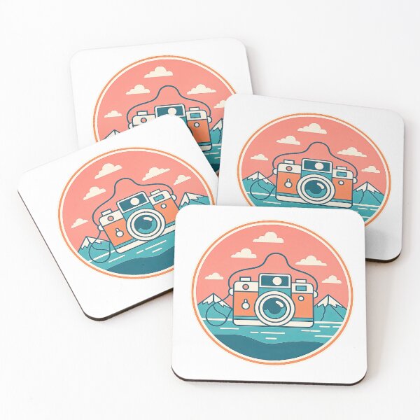 Item preview, Adventure Camera Landscape – Vintage Travel Photography designed and sold by Ramkumar2025.