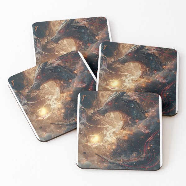 Item preview, Infernal Pizza Dragon – Dark Fantasy Surreal Beast Art designed and sold by Grafititee.