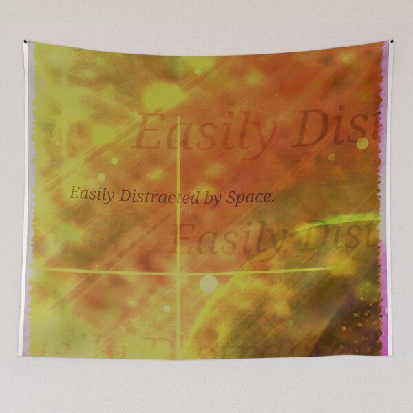 Item preview, "Easily Distracted by Space" designed and sold by Spaceart9.