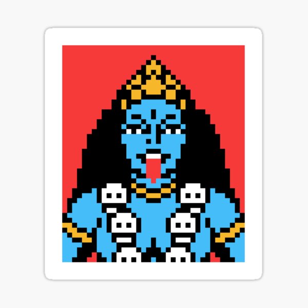 Item preview, Kali Passport Pixel designed and sold by 8bitbaba.