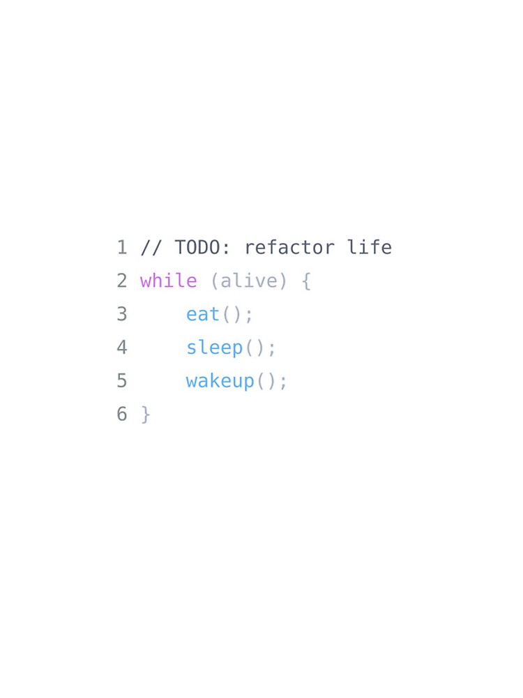 Thumbnail 4 of 4, iPhone Case, while(alive) – Developer Life Code designed and sold by KumarGandhi.