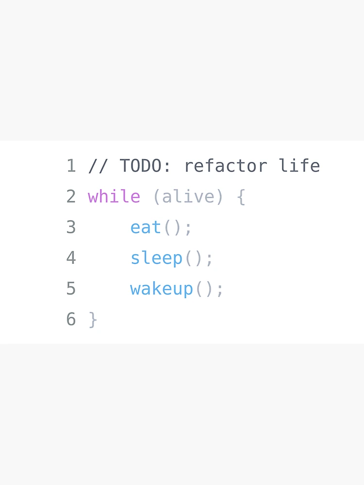 Thumbnail 3 of 3, Cap, while(alive) – Developer Life Code designed and sold by KumarGandhi.