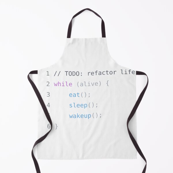 Item preview, while(alive) – Developer Life Code designed and sold by KumarGandhi.
