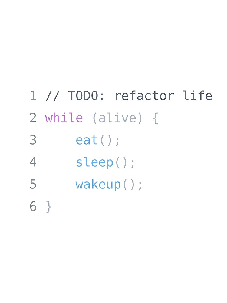 Thumbnail 3 of 3, Scarf, while(alive) – Developer Life Code designed and sold by KumarGandhi.