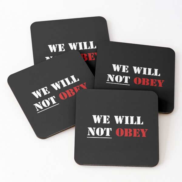 Item preview, DO NOT OBEY designed and sold by Say-it-out-loud.