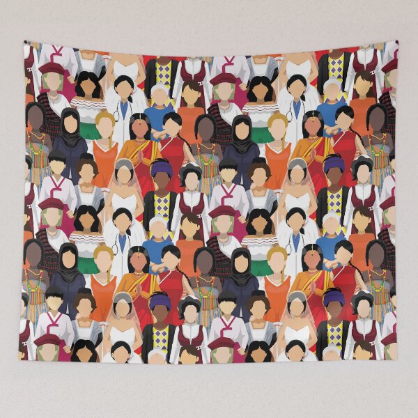 Item preview, International Womens Day Inclusive Various People Diversity designed and sold by SUPERHERON.