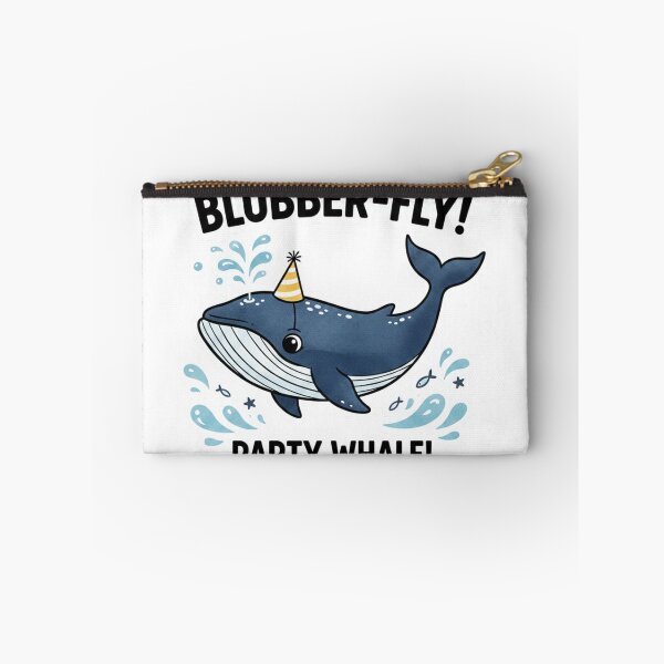 Item preview, Blubber-Fly Party Whale designed and sold by LittleLoopArt.