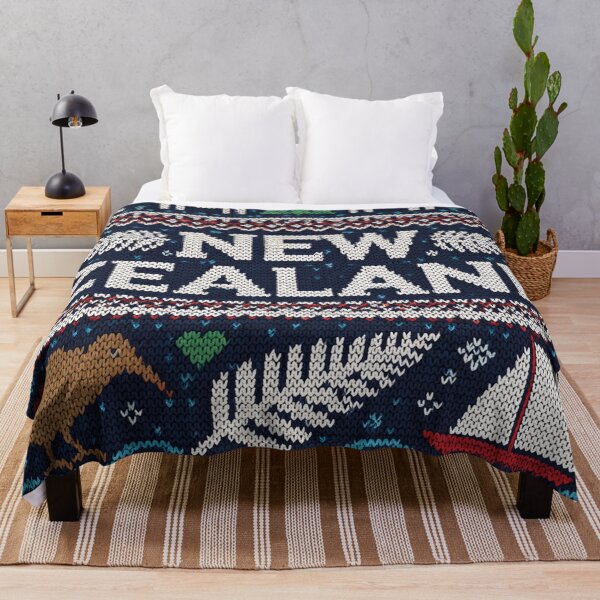 Item preview, New Zealand knitting pattern with kiwi bird and fern designed and sold by Mauswohn.