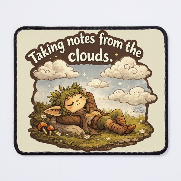 Item preview, Taking notes from the clouds designed and sold by WildStillness.