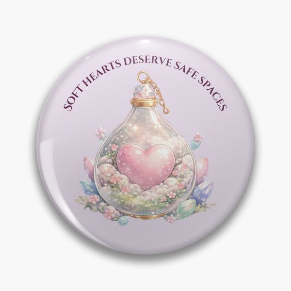Item preview, Soft Hearts Deserve Safe Spaces - Cottagecore Mental Health Art designed and sold by PromptCoreNexus.
