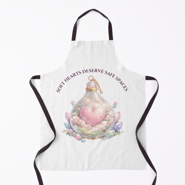 Item preview, Soft Hearts Deserve Safe Spaces - Cottagecore Mental Health Art designed and sold by PromptCoreNexus.